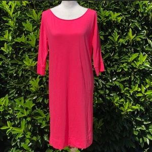 Lilly Pulitzer Pima Cotton pink Dress small euc